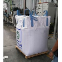 1-2 Ton Big Bag Packing Sack Garbage Transparent Plastic Container Bag for Mash or Sand or Wood