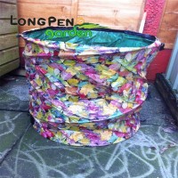 Large Pop up Garden Bag Waste Weeds Leaves Tidy Bin Sack Carry Garden Bag